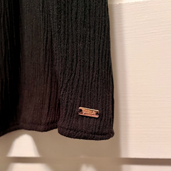 NWT PINK Women’s Sz L Black shift dress - Picture 3 of 3